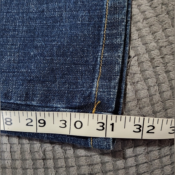 NWT Jones New York Premium Stretch Denim Flare Jeans Size-12 Hippie Retro 70's - Picture 13 of 15